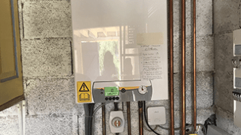 Installation d'une chaudière à gaz